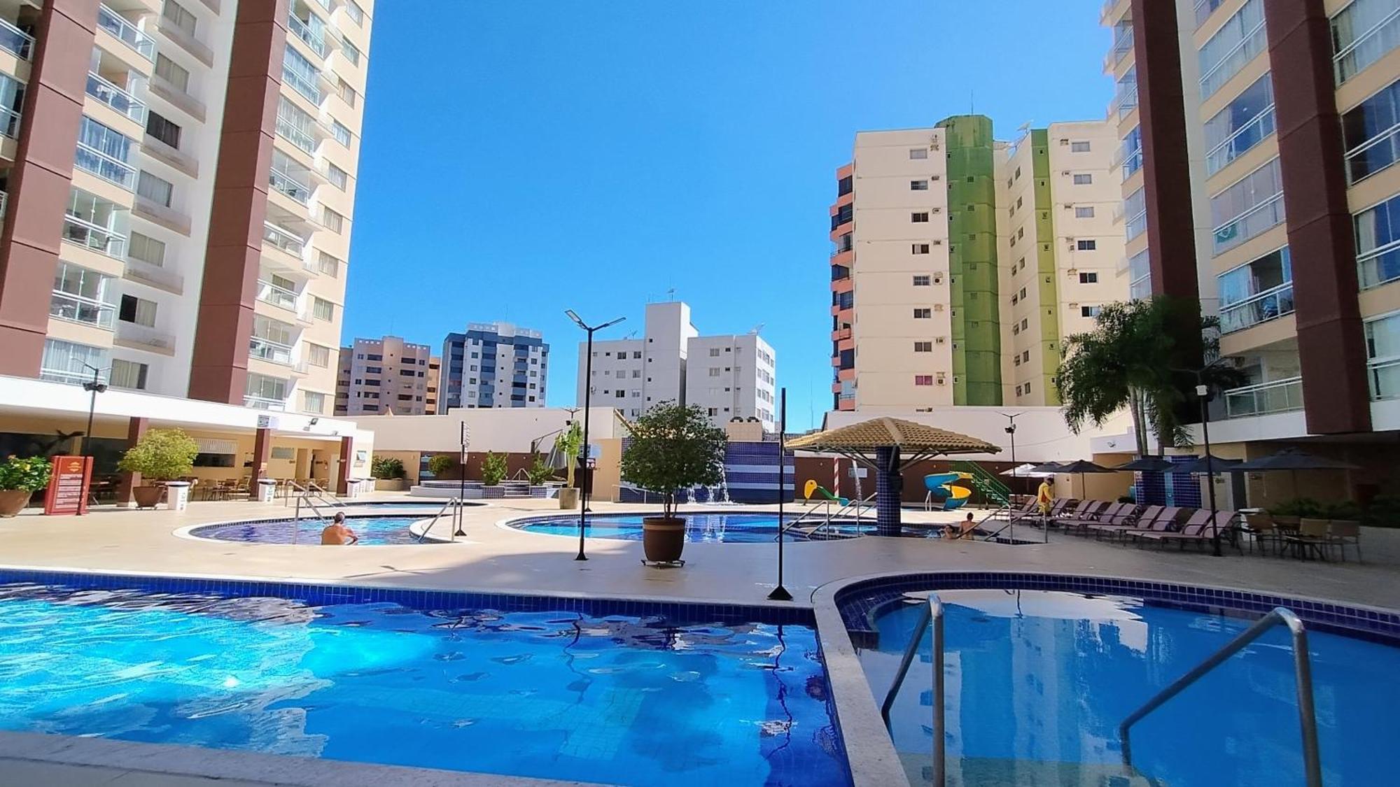 Casa Da Madeira Caldas Novas - Achei Ferias - Com Roupa De Cama Exterior foto